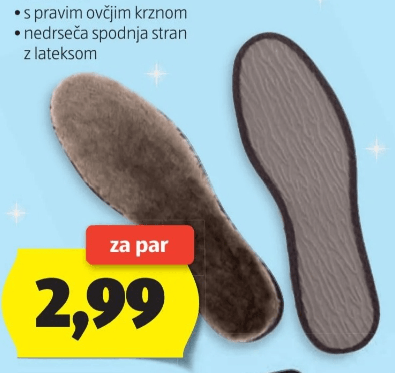 UP 2 FASHION EXCLUSIVE Ženski/moški vložki za čevlje - Akcija v trgovini Hofer