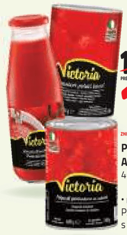 Paradižnikovi koščki ali pelati Victoria 400 g - Akcija v trgovini E.Leclerc