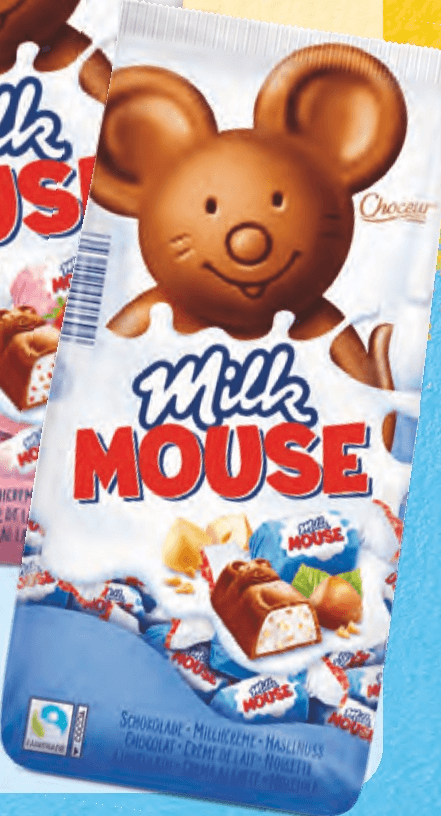 Choceur Miške iz Mlečne Čokolade 210 g - Akcija v trgovini Hofer