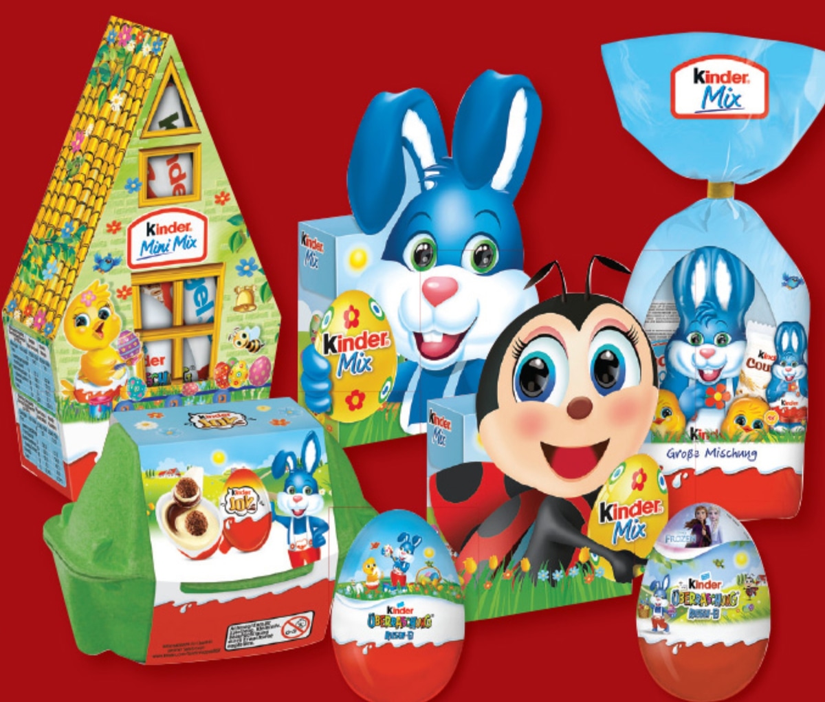 Kinder Izbor velikonočnih čokolad - Akcija v trgovini Lidl