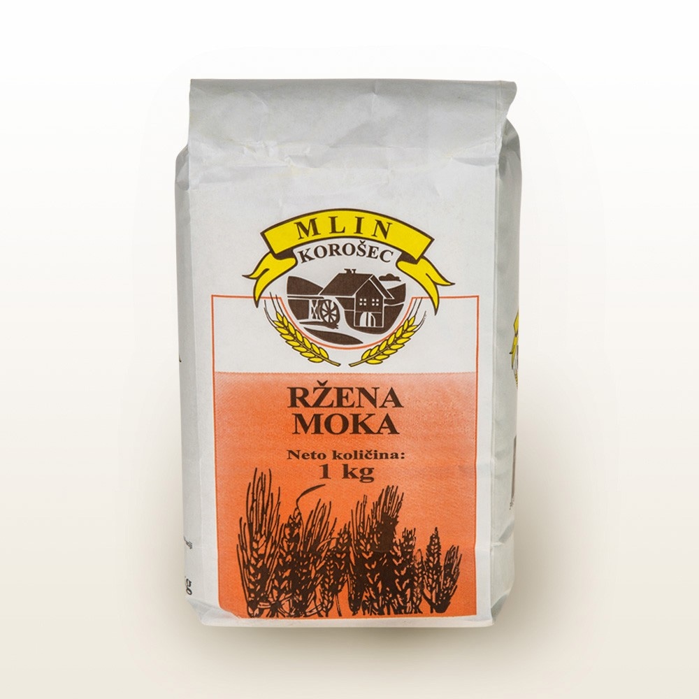 Ržena moka Mlin Korošec 1 kg Akcija v trgovini Jager