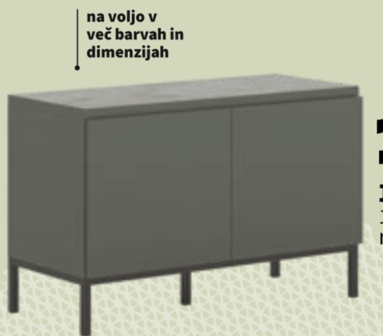 JASPER komoda - Akcija v trgovini Prima