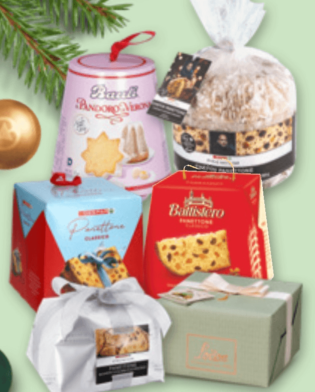 Vsi kolači Panettone ali Pandoro - Akcija v trgovini Spar