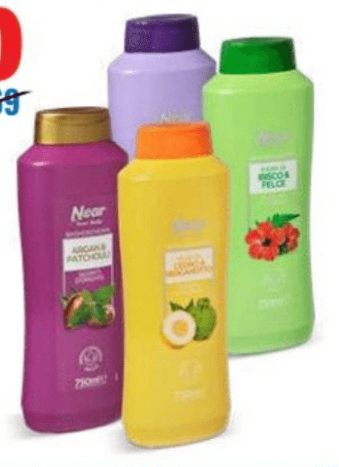 Near peneča kopel 750 ml Akcija v trgovini Eurospin