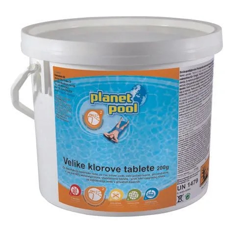 Velike klorove tablete 'Chemclor' 5 x 200 g - Akcija v trgovini Bauhaus