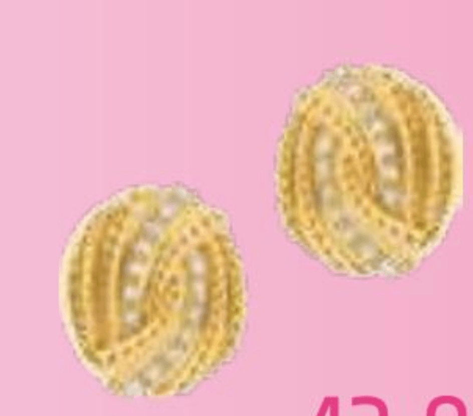 Uhani s cirkonijevimi oksidi - Akcija v trgovini E.Leclerc