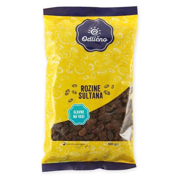 Rozine Sultana 500 g - Akcija v trgovini Spar