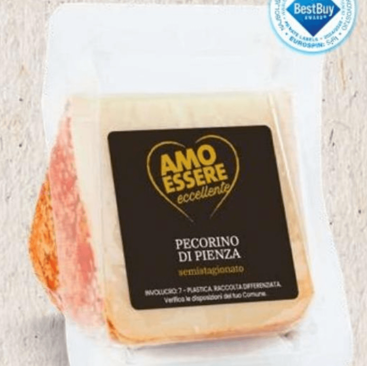 Amo Essere Ovčji sir Pecorino iz Pienze 300 g - Akcija v trgovini Eurospin