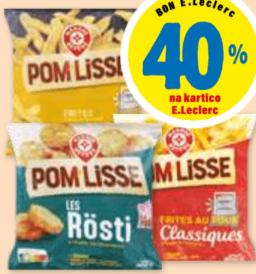 Krompirček Pom'Lisse 600 g - Akcija v trgovini E.Leclerc