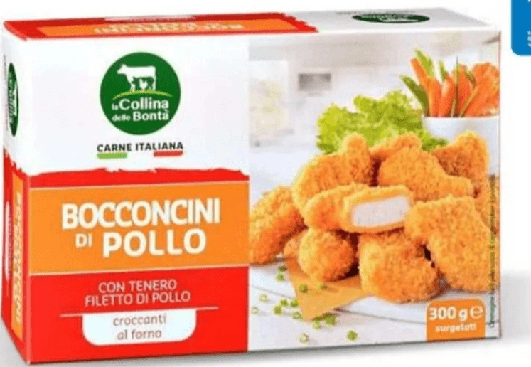 Piščančji ocvrtki 300 g La Collina delle Bontà - Akcija v trgovini Eurospin