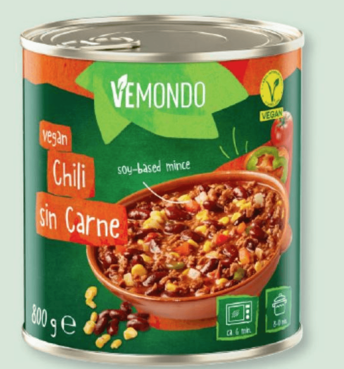VEMONDO Chili sin Carne 800 g - Akcija v trgovini Lidl