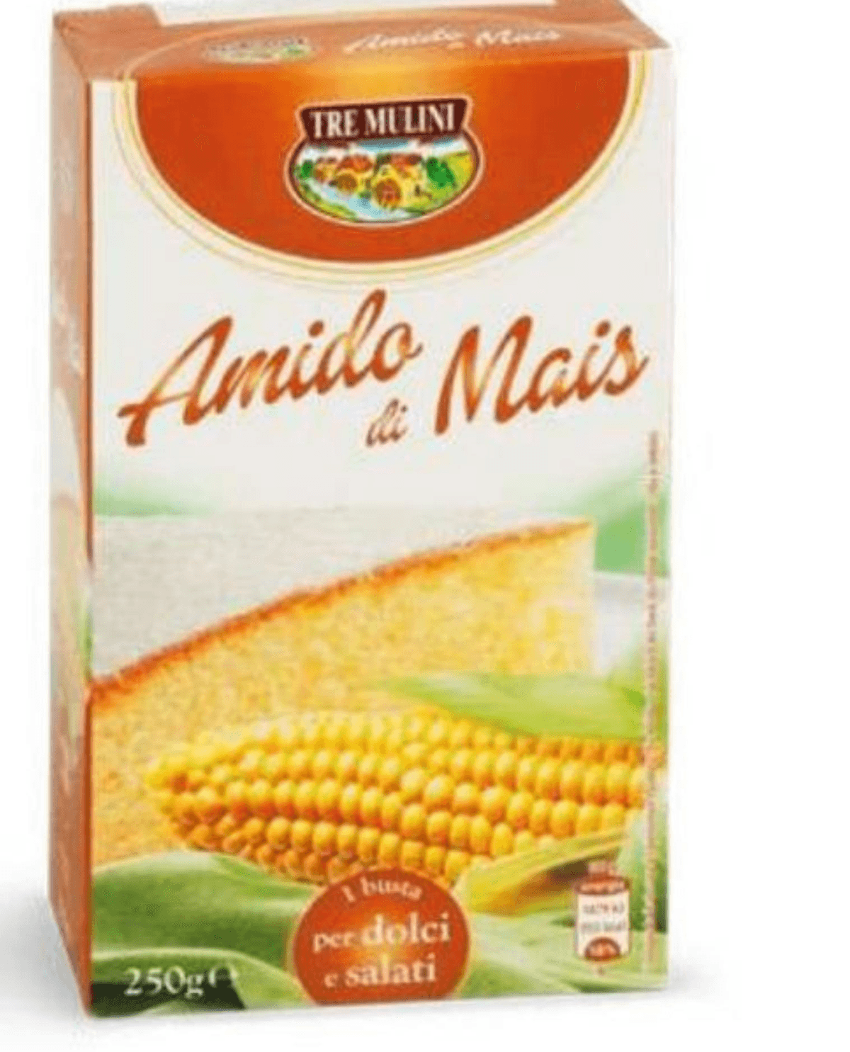 Koruzni škrob 250 g TRE MULINI - Akcija v trgovini Eurospin