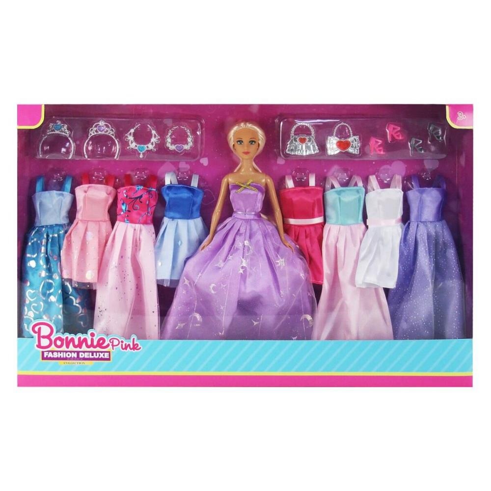 Princeska z oblačili in dodatki Bonnie Pink - Akcija v trgovini Baby Center