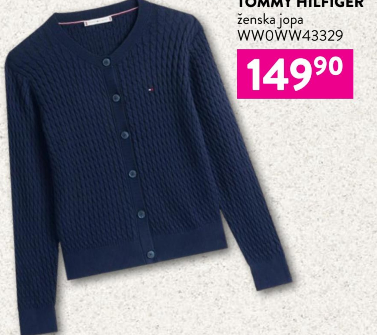 Tommy Hilfiger ženska jopa WWOWW43329 - Akcija v trgovini Kompas Shop