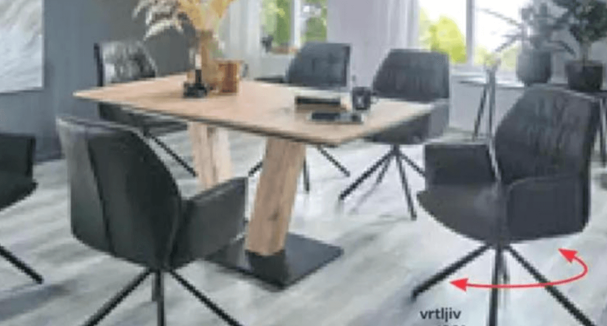 Miza unitec - Akcija v trgovini Rutar