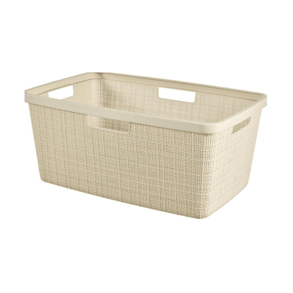 Koš za perilo JUTA 46 l, 59 x 59 x 26 cm Curver - Akcija v trgovini Pevex