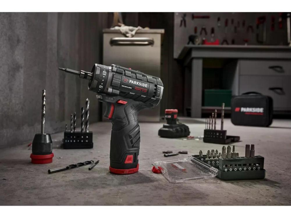 Parkside Performance Komplet akumulatorskega vrtalnega vijačnika - Akcija v trgovini Lidl