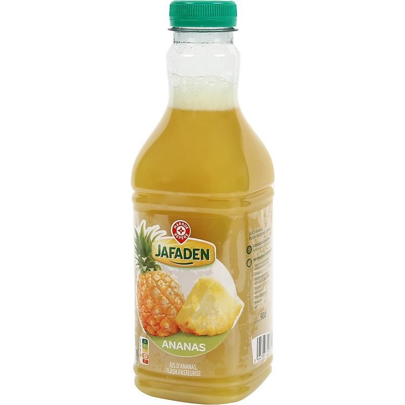 Jafaden Ananasov sok 900 ml Akcija v trgovini E.Leclerc