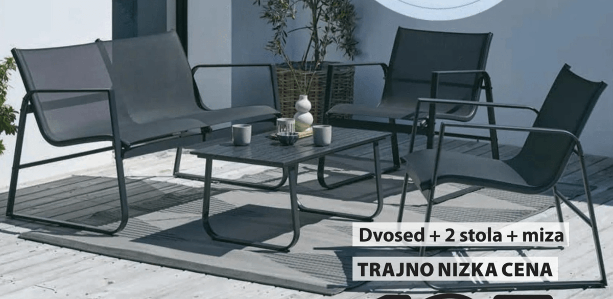 Vrtna garnitura Hornslet - Akcija v trgovini Jysk