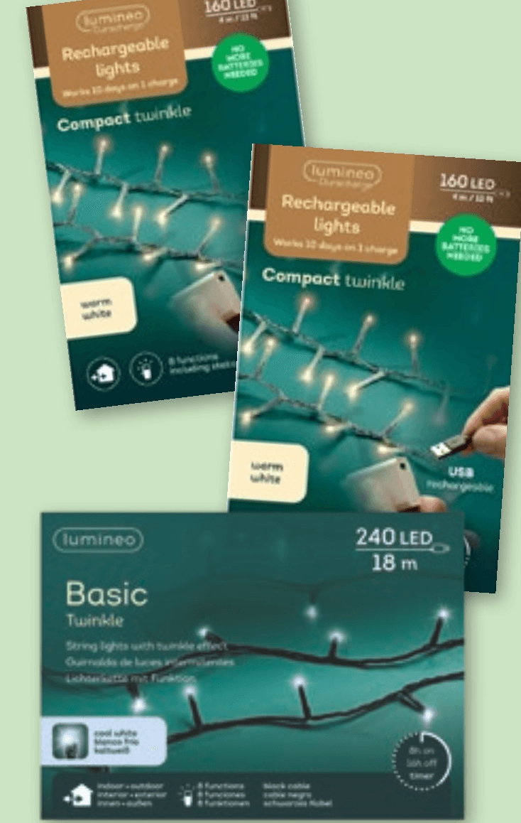 Lumineo Basic Twinkle - Akcija v trgovini Spar