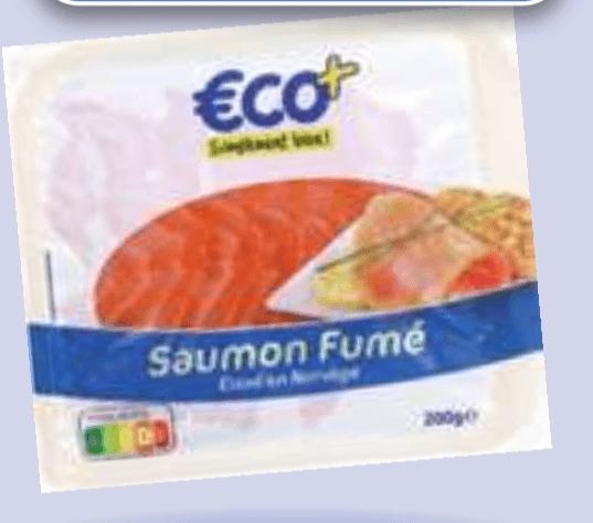 DIMLJEN NORVEŠKI LOSOS 200 g ECO+ - Akcija v trgovini E.Leclerc