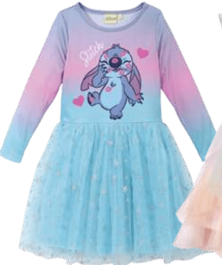 Dekliška obleka Stitch! - Akcija v trgovini E.Leclerc