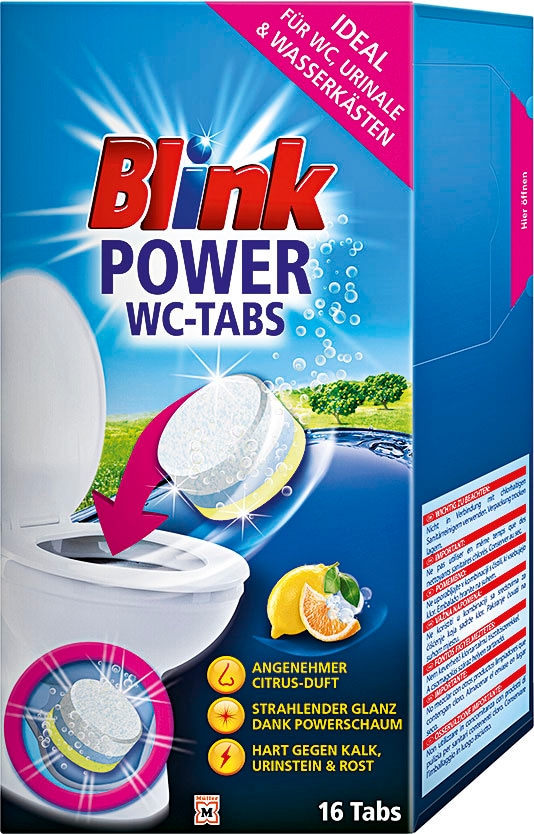 Blink WC Power čistilne tablete 16 kos - Akcija v trgovini Mueller