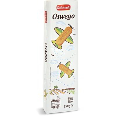 Keksi Oswego 250 g Dolciando - Akcija v trgovini Eurospin