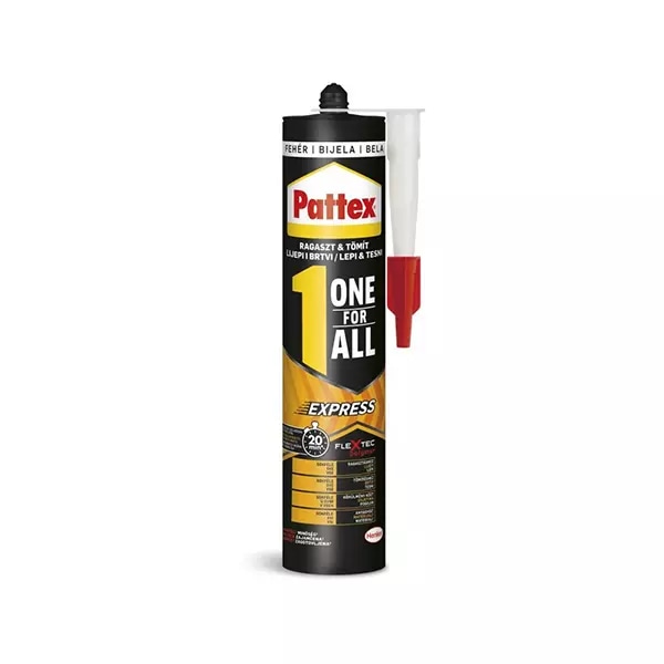 Univerzalno lepilo 'One For All Express' 390 g PATTEX Akcija v trgovini Bauhaus