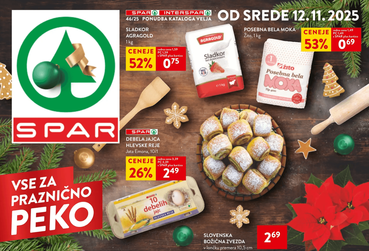 Spar katalog Akcijska ponudba od 12.11. do 18.11.2025