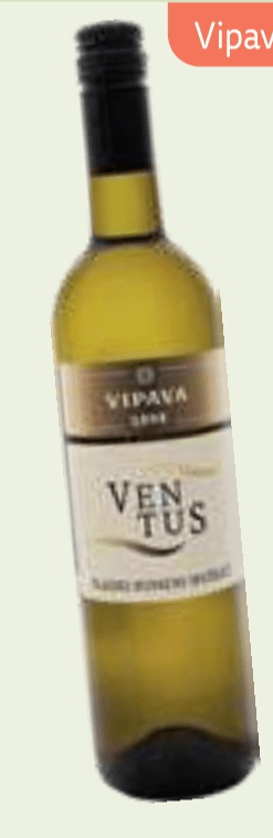 Kakovostno vino ZGP Rumeni Muškat "Vipava 1894" 0,75 l - Akcija v trgovini E.Leclerc