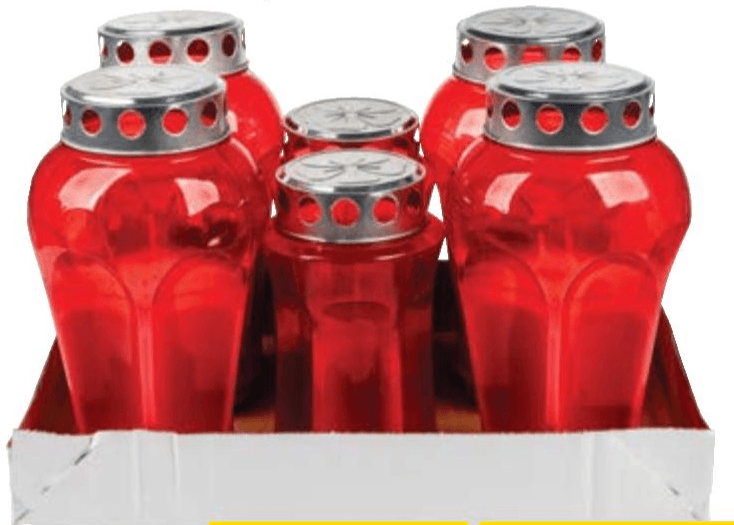 Set nagrobnih sveč - Akcija v trgovini Tuš