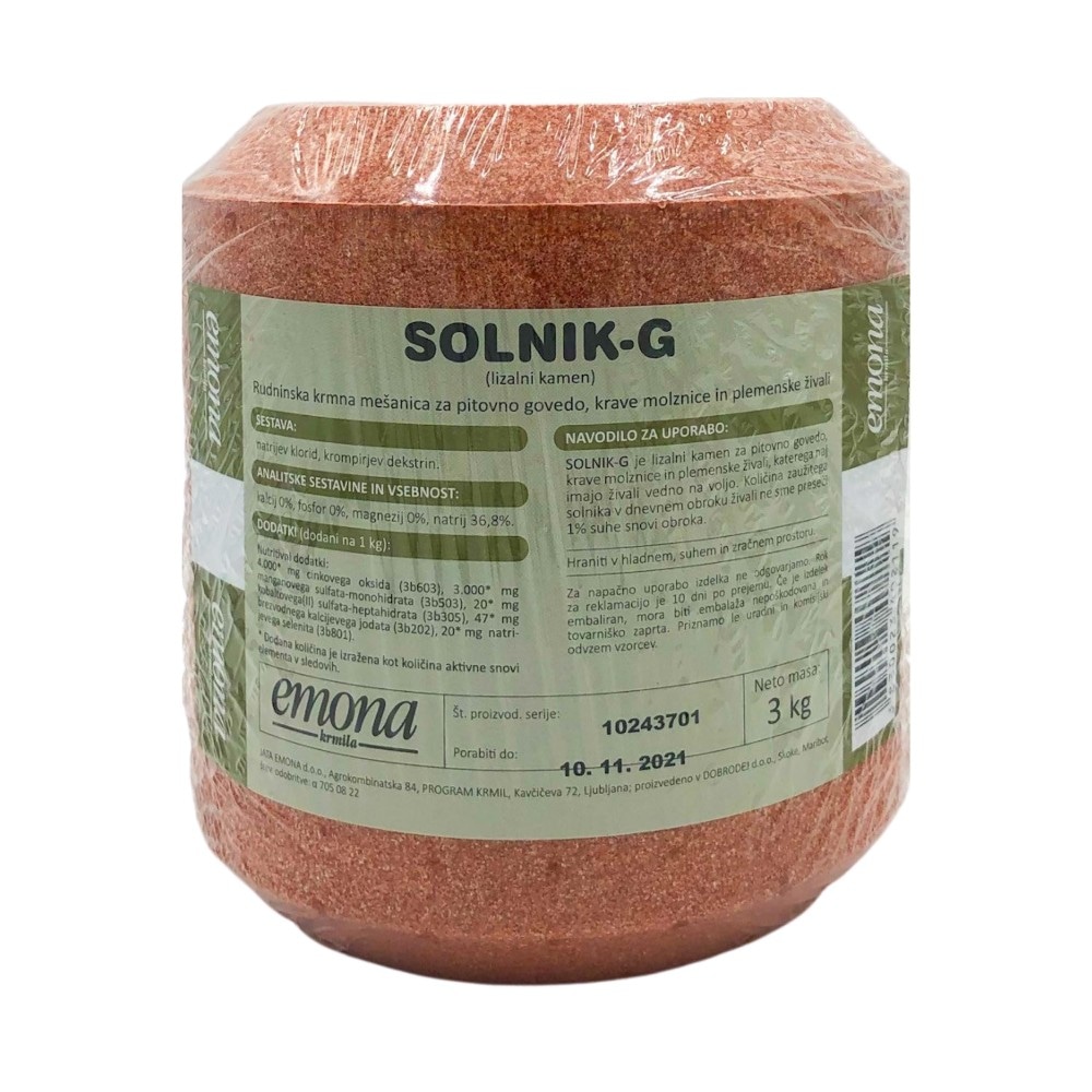Solnik za govedo 3 kg - Akcija v trgovini Jager