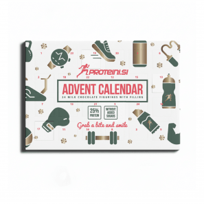 Adventni koledar PROTEINI.SI - Akcija v trgovini Mercator