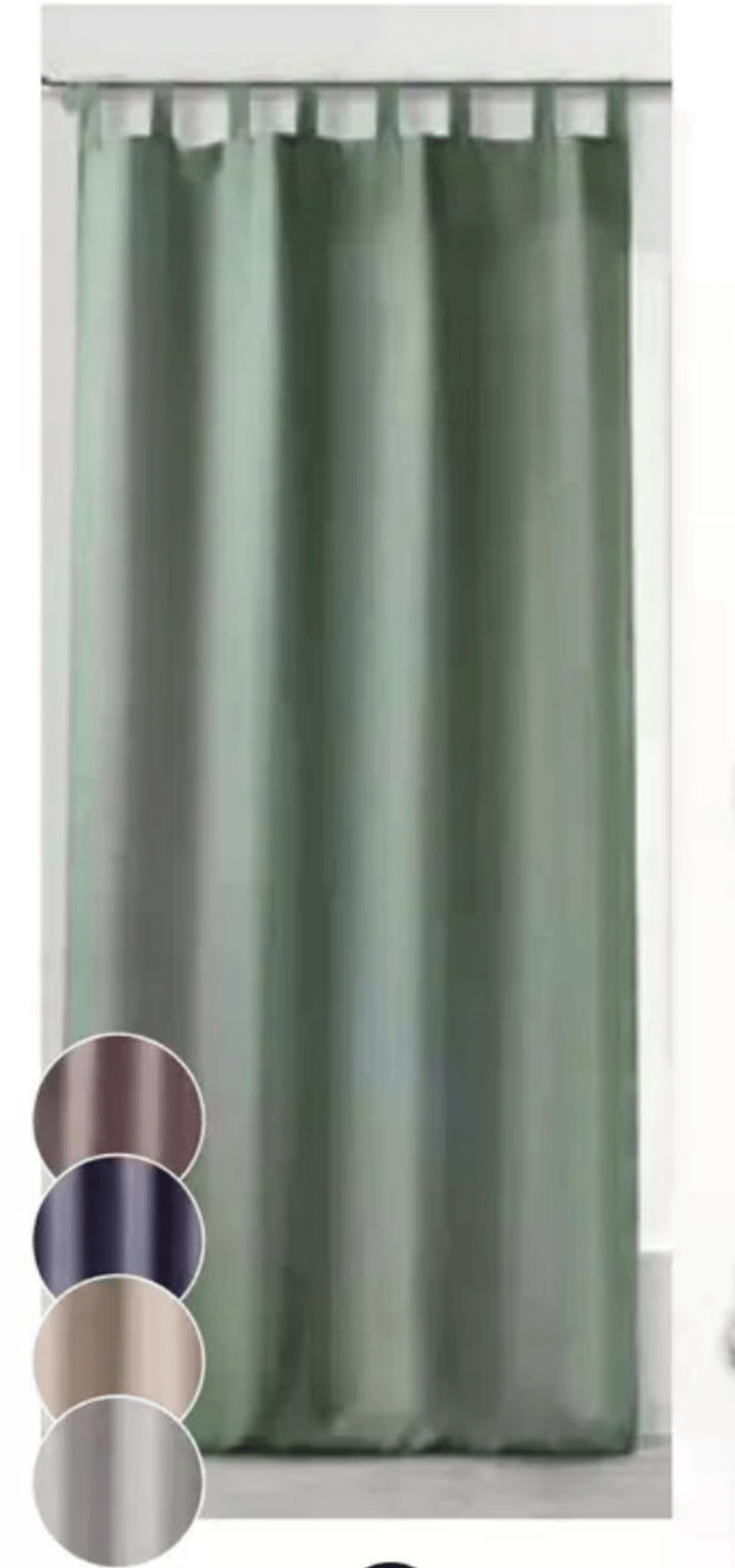 Gotova zavesa 140x260 cm Akcija v trgovini Dipo