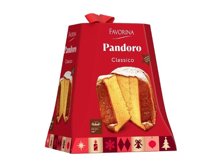 Favorina koláč pandoro brez glutena 300 g Akcija v trgovini Lidl