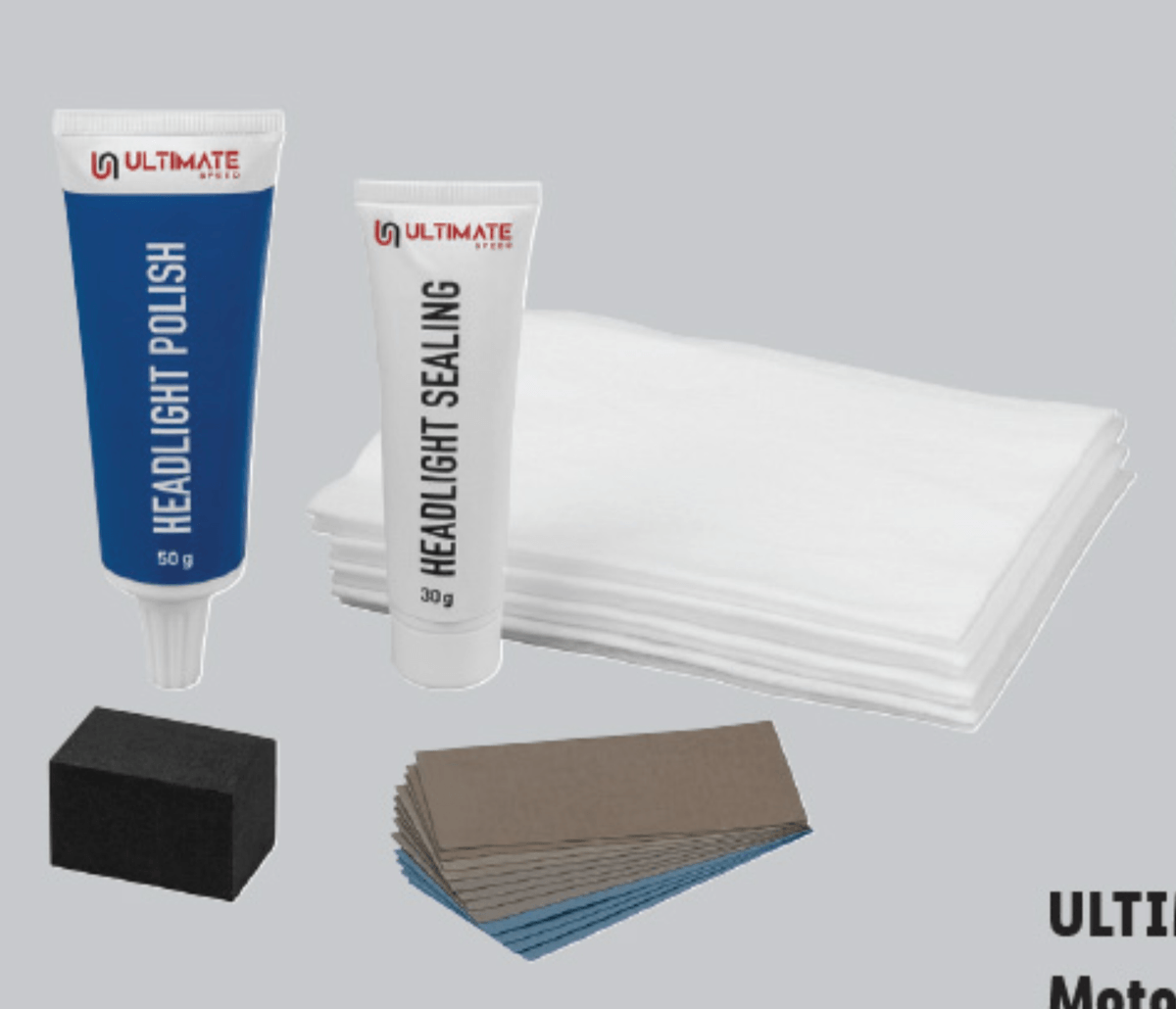 Ultimate Speed Komplet za obdelavo žarometov 19-delni - Akcija v trgovini Lidl