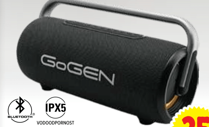 Prenosni zvočnik BPS 440 GoGEN - Akcija v trgovini E.Leclerc