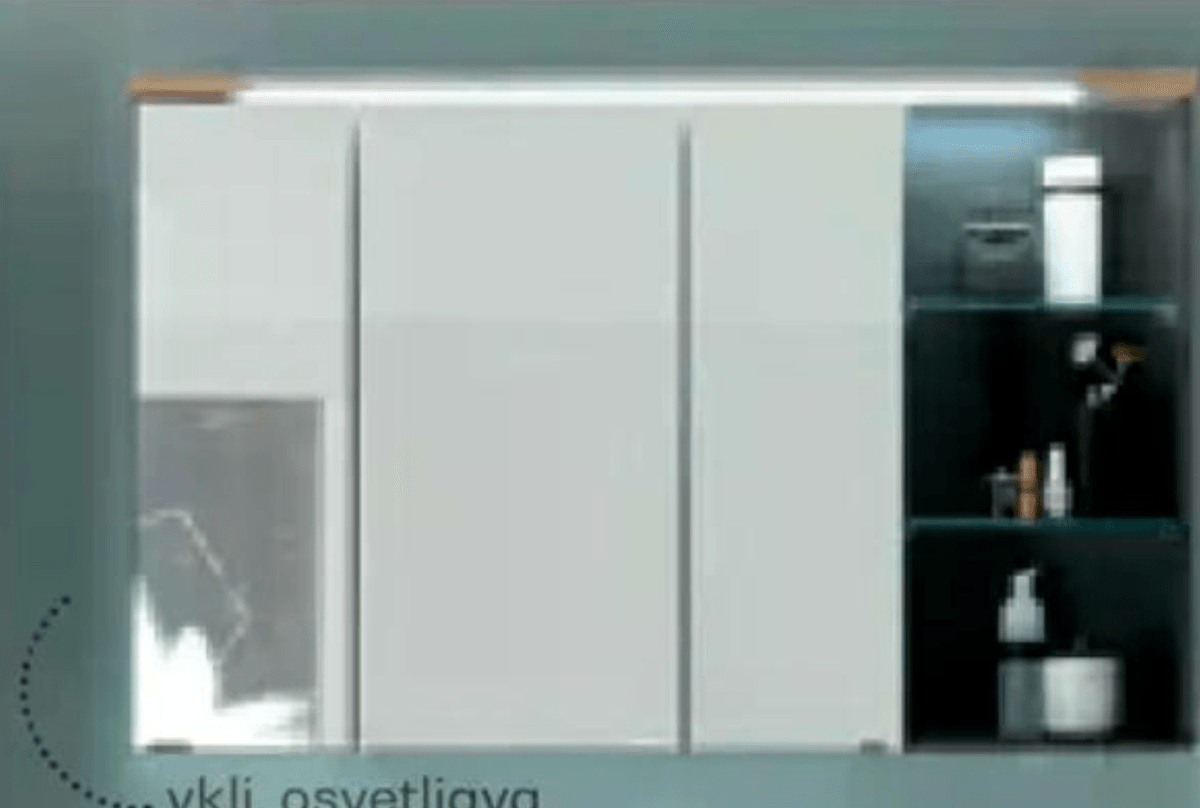 Omara z ogledalom - Akcija v trgovini Rutar