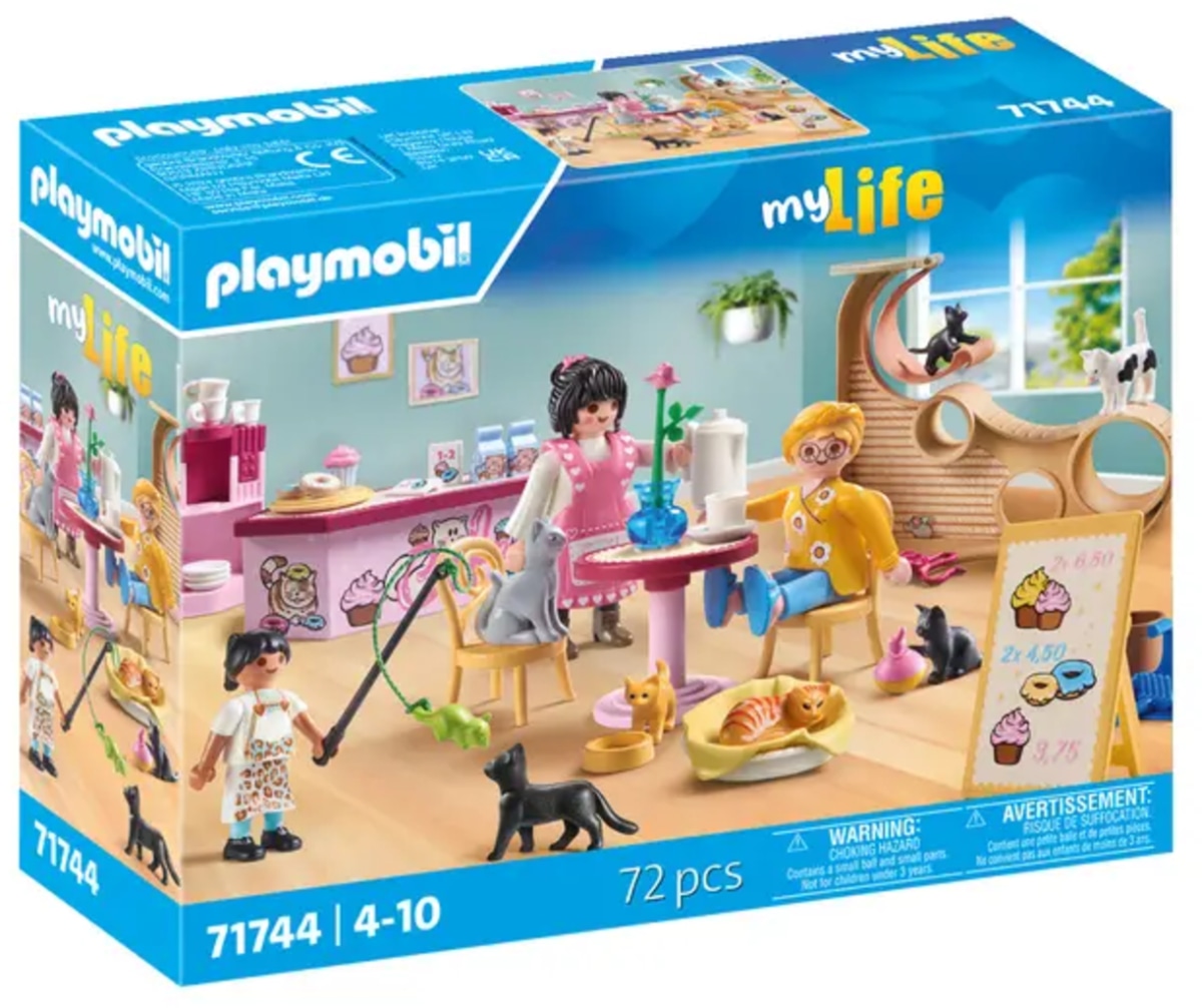 PLAYMOBIL KAVARNA Z MAČKAMI 77 PCS - Akcija v trgovini Mueller