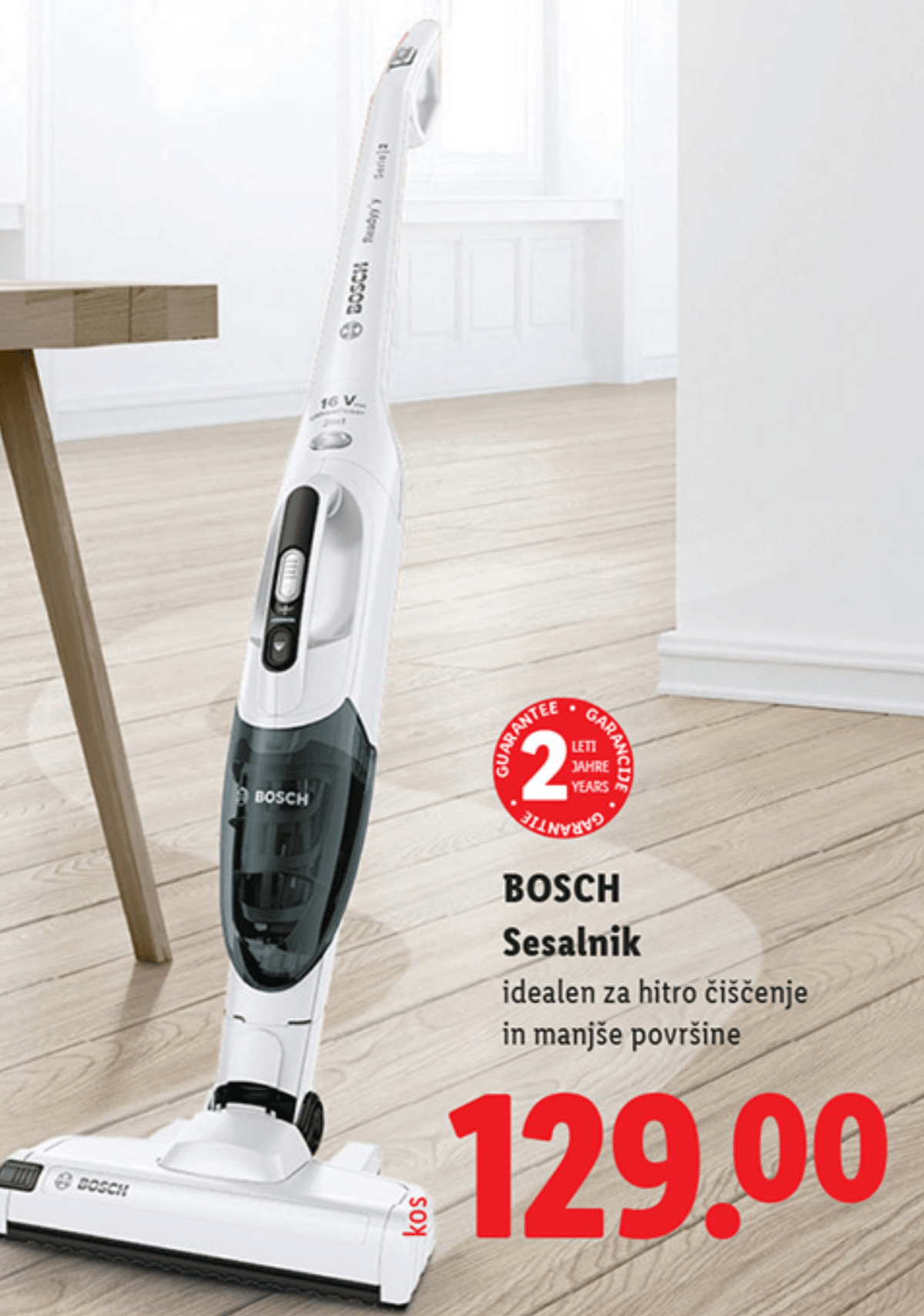 Bosch Sesalnik - Akcija u trgovini Lidl