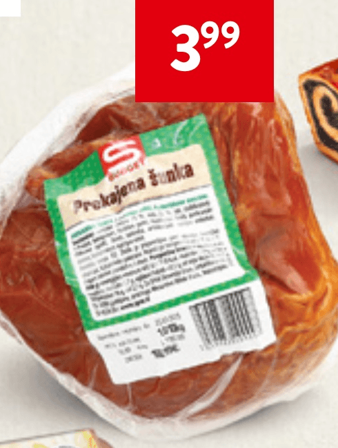 Budget Prekajena šunka 1 kg - Akcija v trgovini Spar