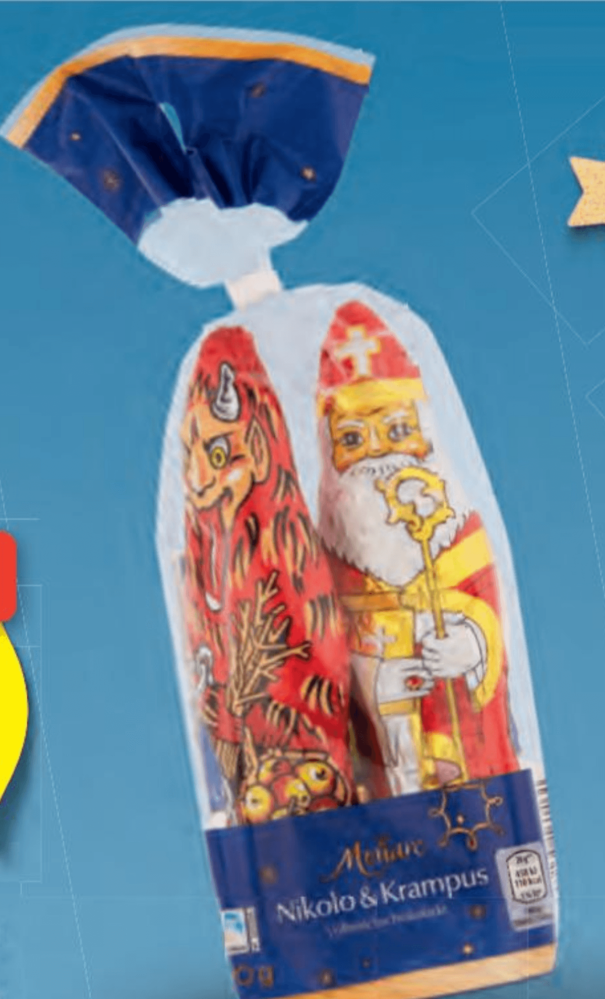 Monarc Čokoladni figuri Miklavž in Parkelj 2 x 60 g - Akcija v trgovini Hofer