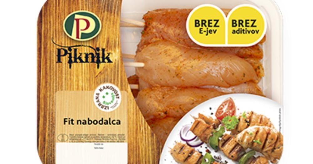 Piščančja fit ali pikant nabodalca PP Piknik 400 g Perutnina Ptuj - Akcija v trgovini Mercator