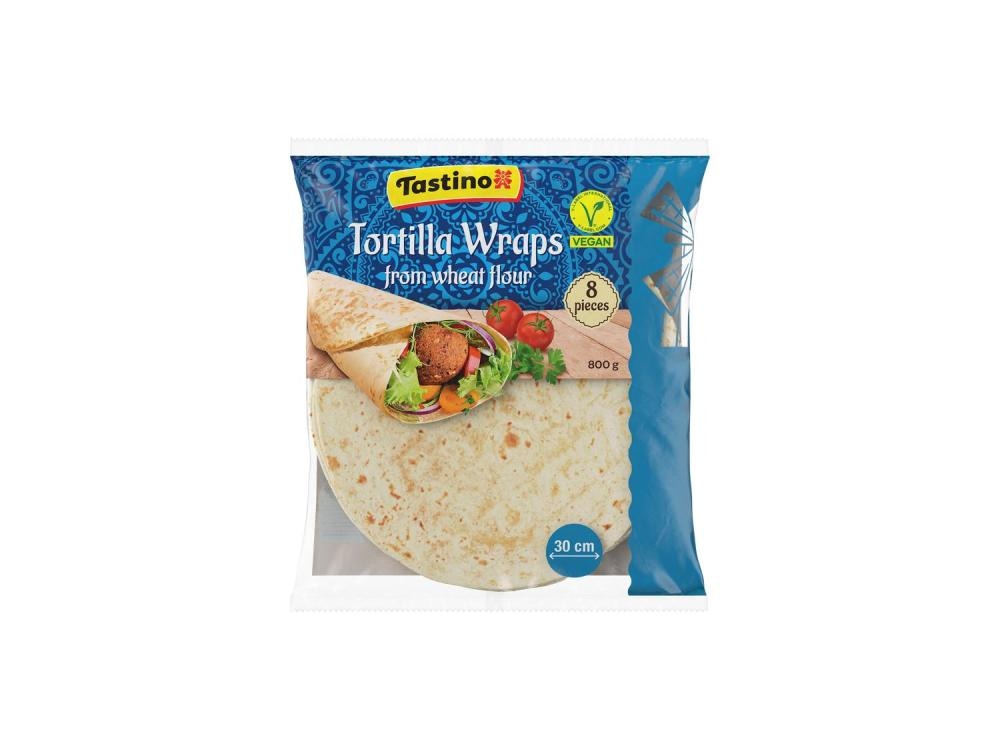TASTINO Tortilije 800 g - Akcija v trgovini Lidl