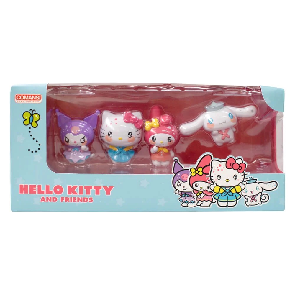 Hello Kitty & Friends - Figure 4 kos Deluxe Gift Box 4 kos - Akcija v trgovini Mueller