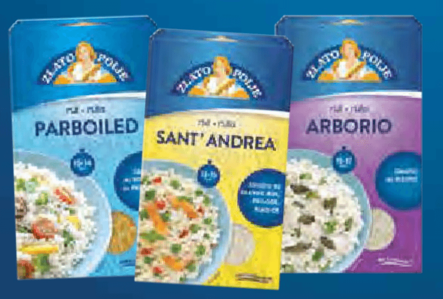 Izbrani riži Zlato polje - Akcija v trgovini Mercator