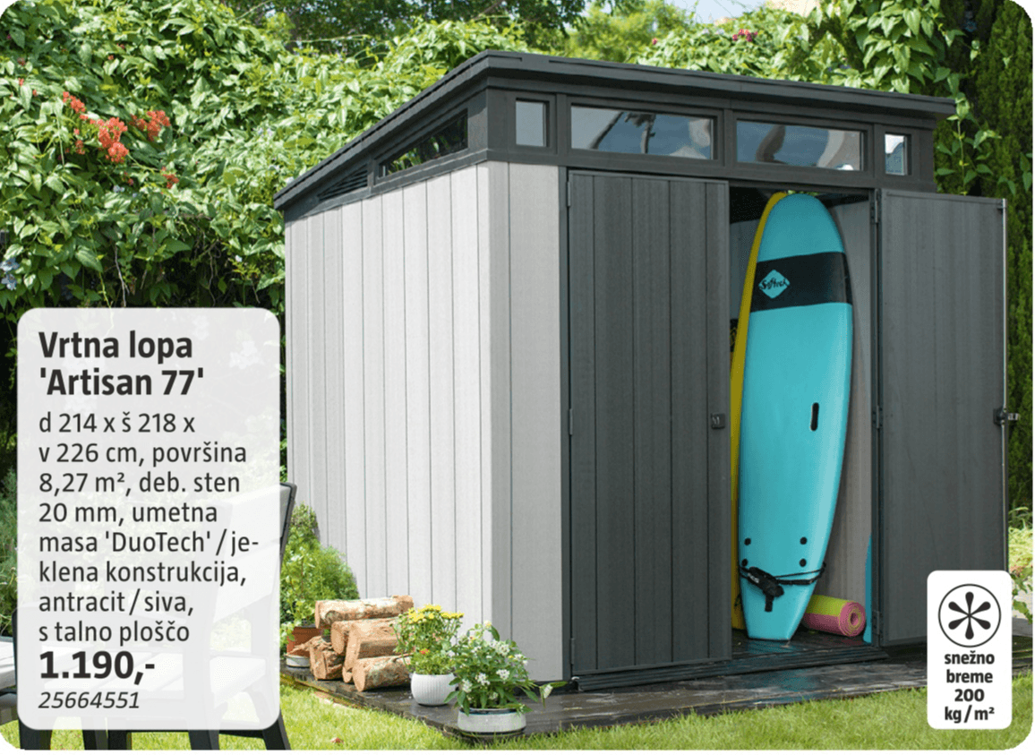 Vrtna lopa 'Artisan 77' - Akcija v trgovini Bauhaus