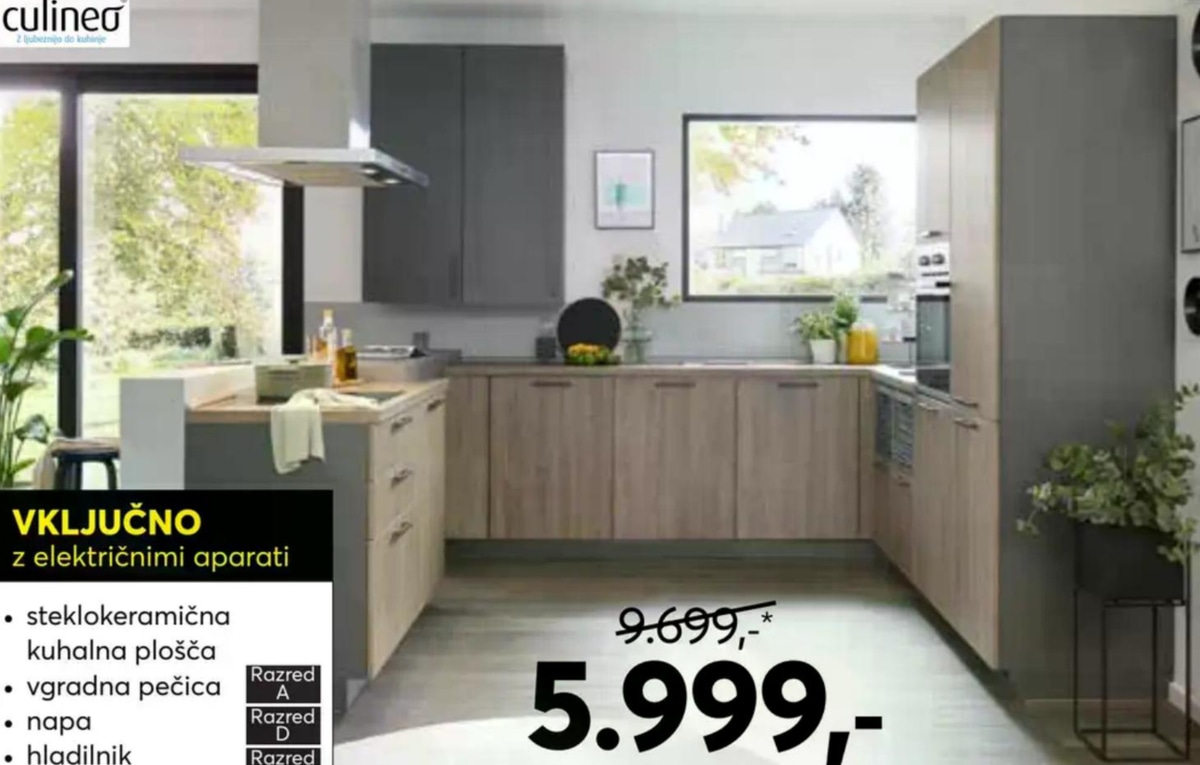 Kuhinja Culineo - Akcija v trgovini Dipo