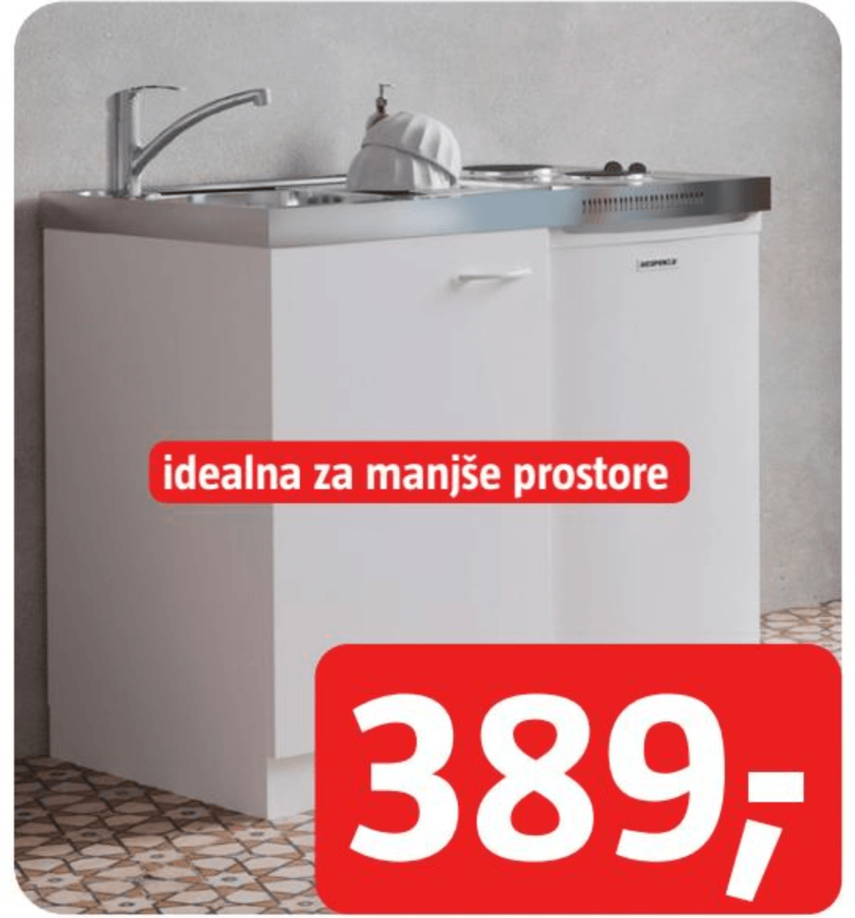 Mini kuhinja 'Pantry' - Akcija v trgovini Bauhaus